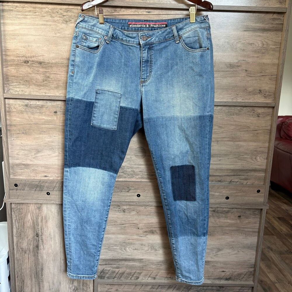 Standards & Practices Isabel Colorblock Patchwork… - image 3